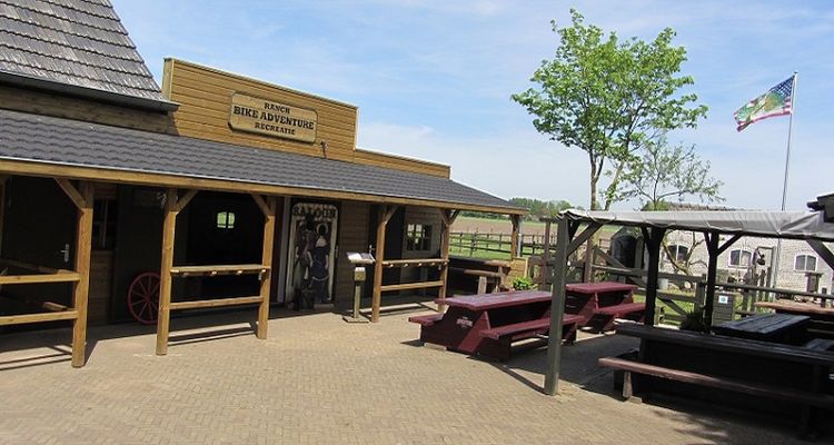 Locatie voor alles Bike Adventure activiteiten.