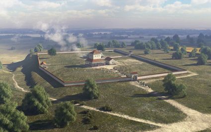 Impressie van het heiligdom op de Kalkarberg