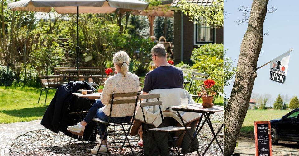 Heerlijk Hemelum Theetuinseizoen vanaf Pasen tot en met de zomervakantie
