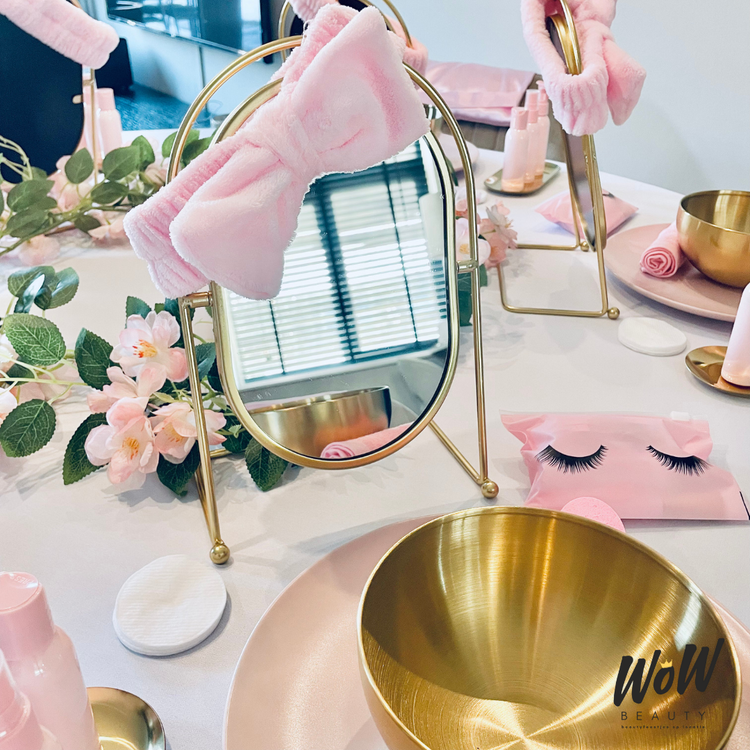 Beautyfeestje met workshop aan huis