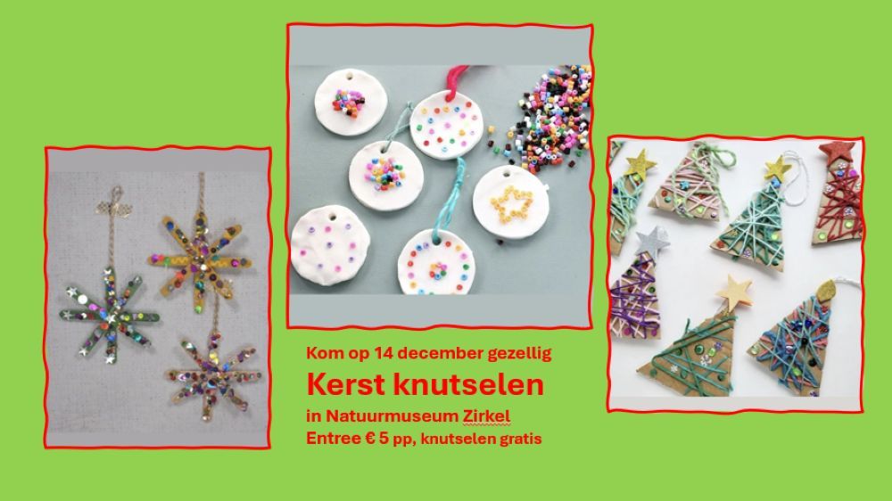 Kom Kerst knutselen!