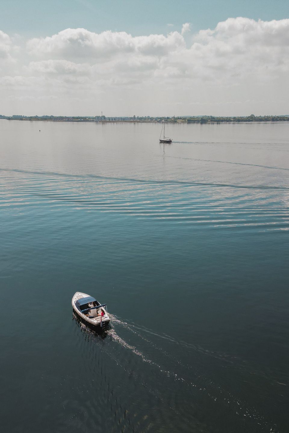 Bootje varen op het Grevelingenmeer