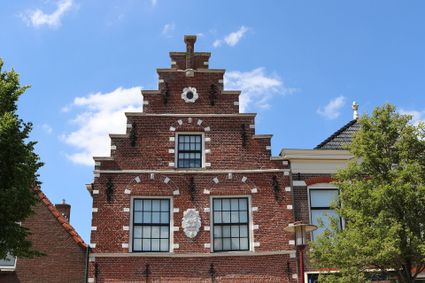 mooie gevel in workum