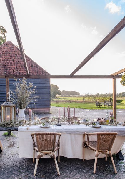 Heerlijk buiten eten