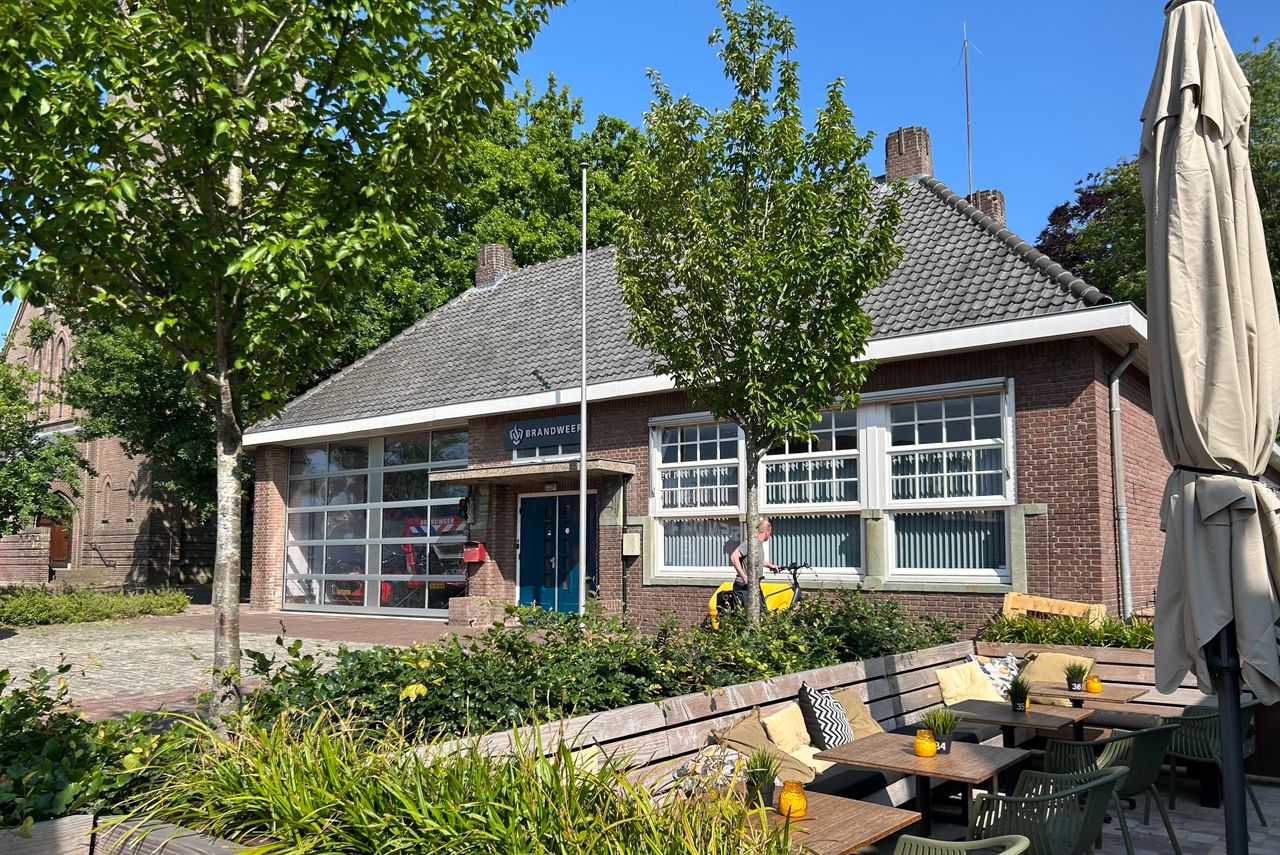 Oude School, tegenwoordig brandweerkazerne in Middelbeers