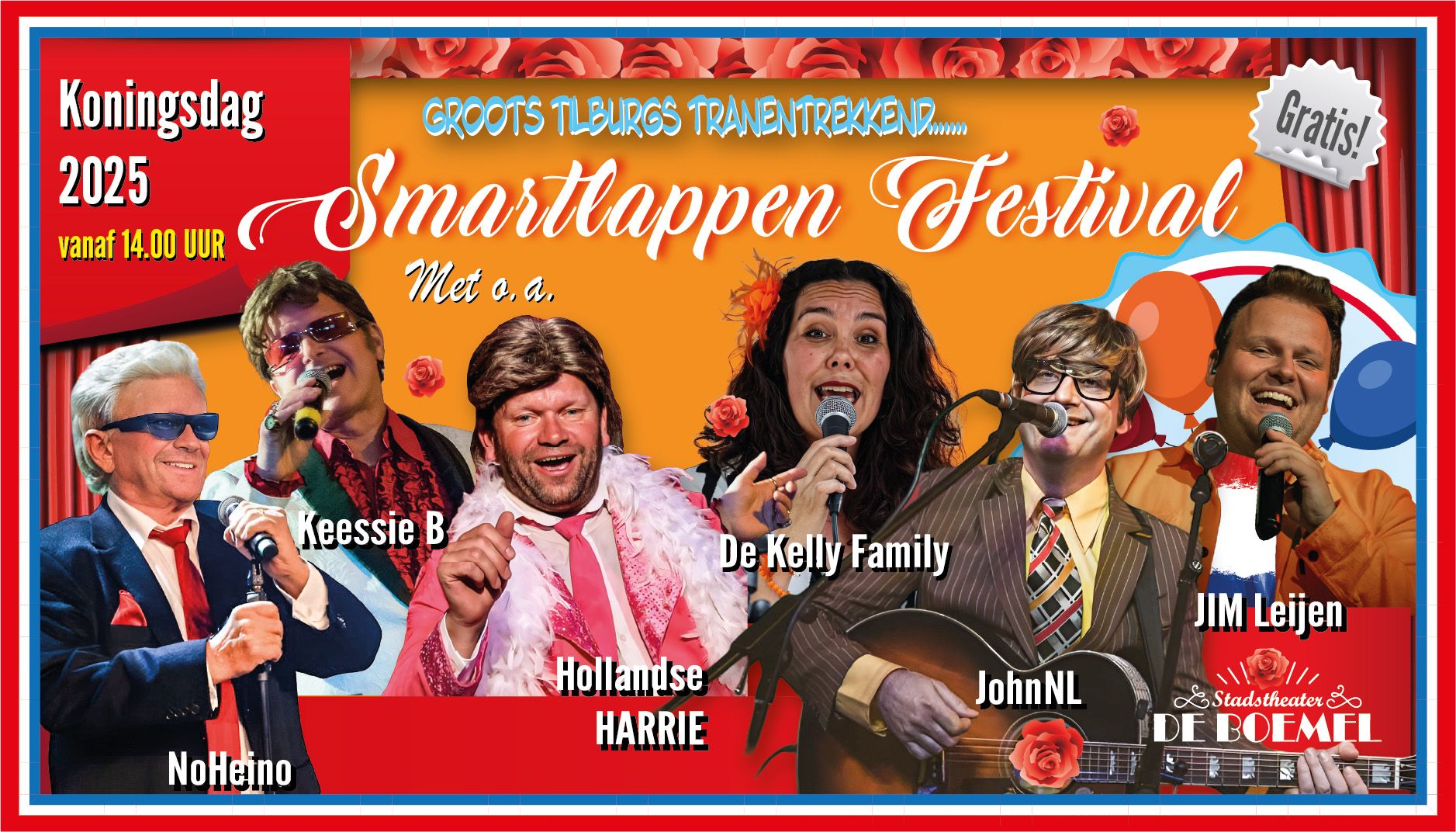Flyer Tilburgs Smartlappen Festival