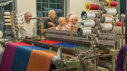 Adventsfeer in de weverij