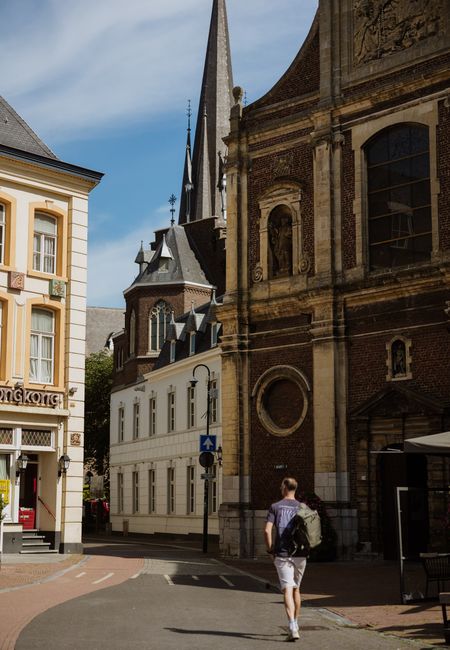 sittard walking maastricht region