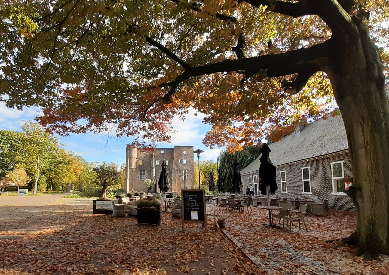 Kasteeldomein Deurne Groot Kasteel en Dinghuis - herfst