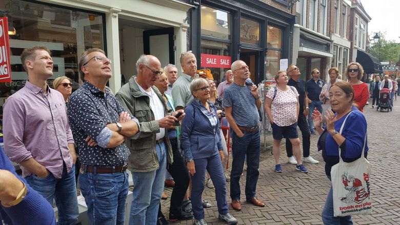 Stadswandeling in de Kleine Kerkstraat