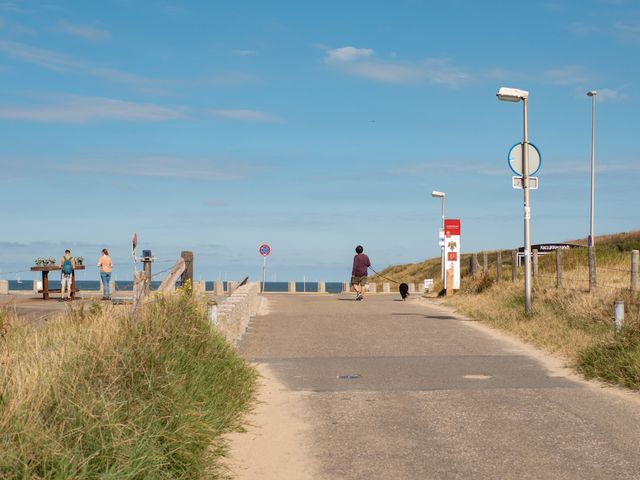 Limes eindpunt in Katwijk aan Zee.