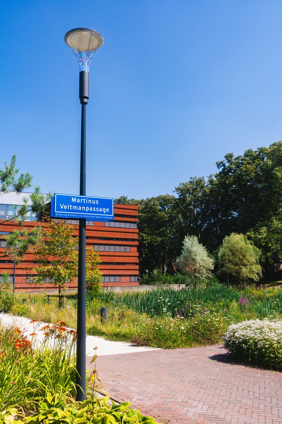 Foto Straßenschild Martinus Veltmanpassage Waalwijk