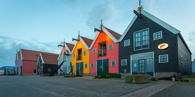 Kleurige huisjes