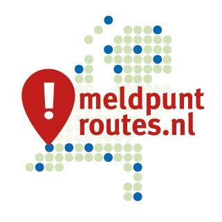 Geef je schade of knelpunt tijdesn de fietsroute of wandelroute door via het landelijke meldpunt routes.