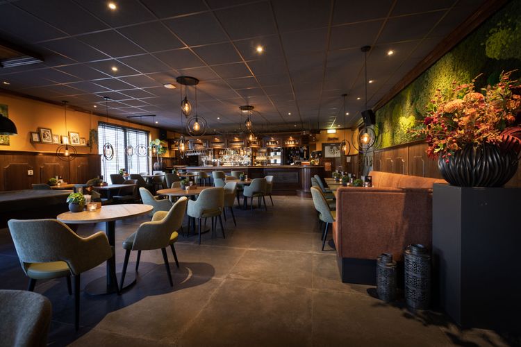 Sfeer in het café
