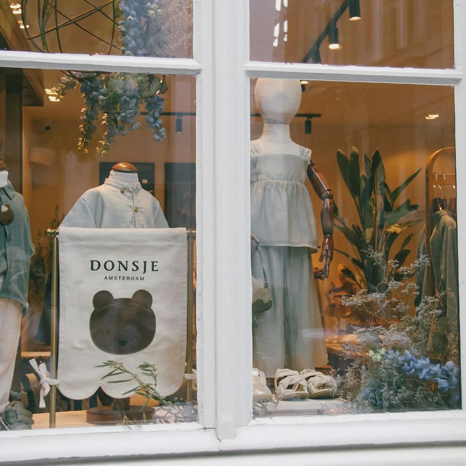 Donsje Amsterdam Maastricht winkel etalage