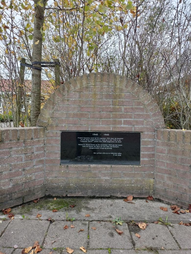 Monument ter nagedachtenis aan Freerk Veenstra en Walter E. Wince
