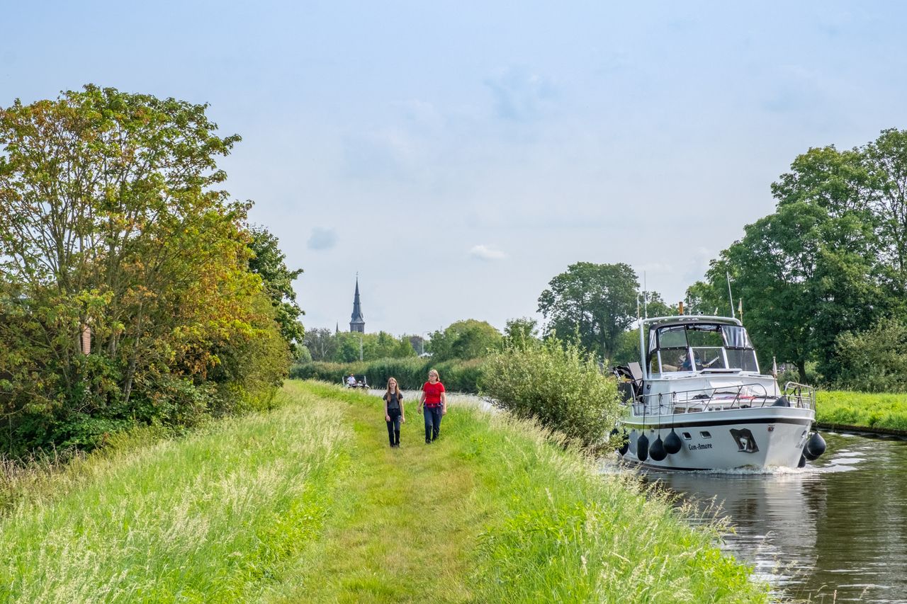 Struinen over het Jaagpad langs de Hollandse IJssel