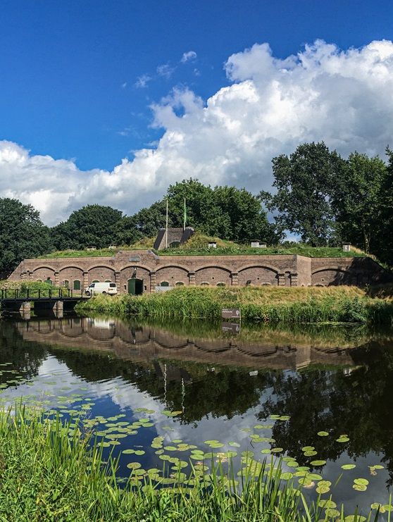 Uitzicht over Fort Ruigenhoek