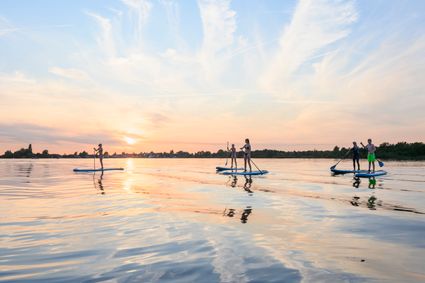 Suppen op de Kortenhoefse Plassen