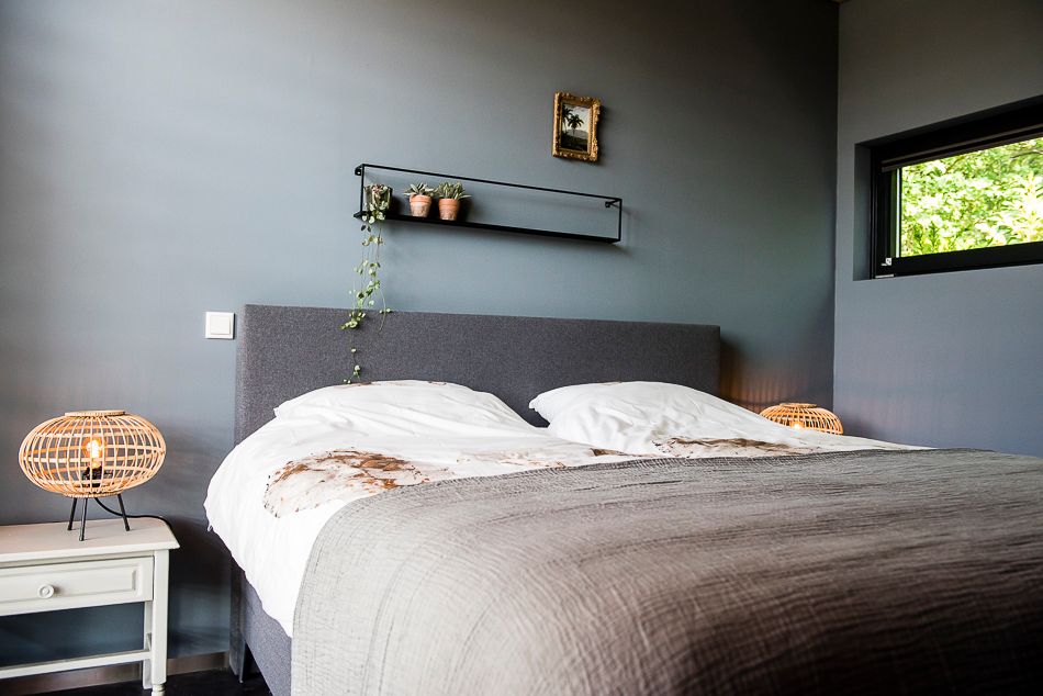 De slaapkamer van Vakantiehuis Bergvliet