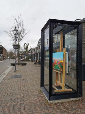 Kunstvitrine Marktplein maart 2023