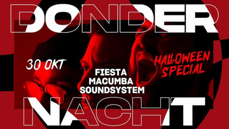 Dondernacht XL: Fiesta Macumba Soundsystem - Halloween Special