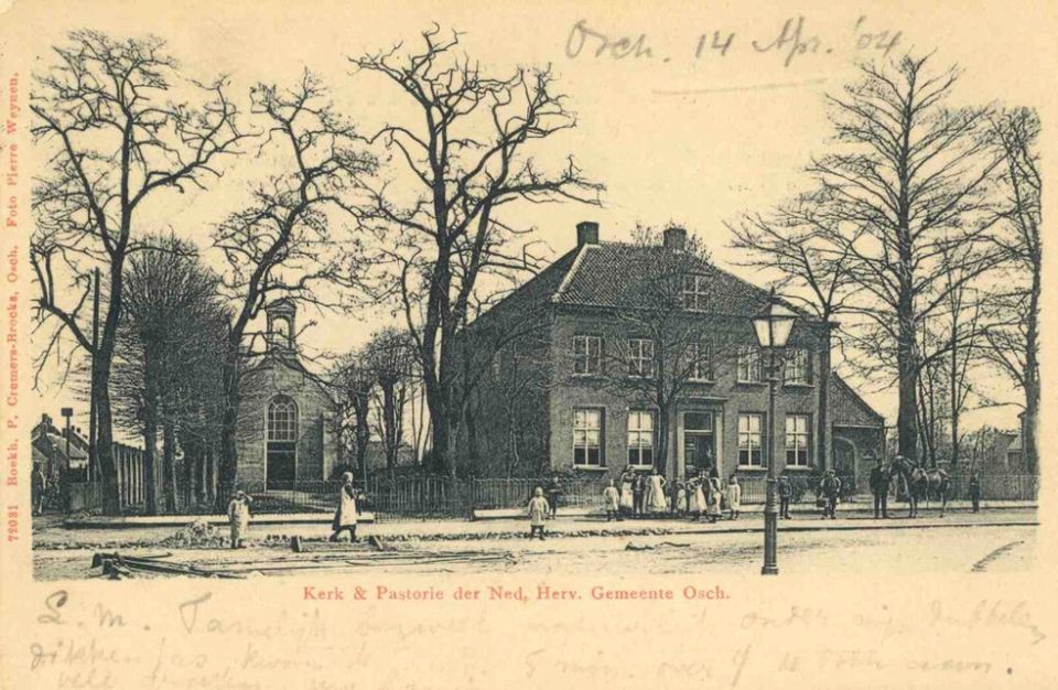 Historische foto van de Osse Wallen