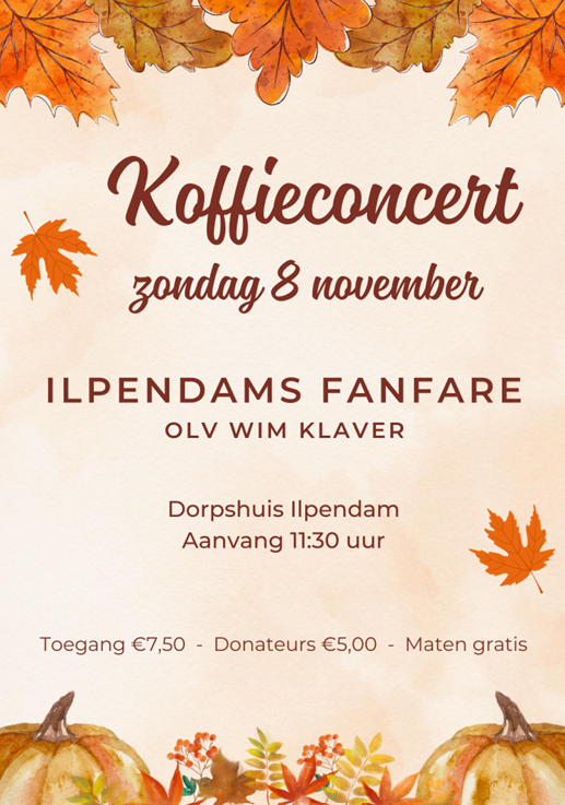 Koffieconcert Ilpendams Fanfare