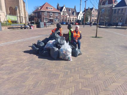 Opruimactie zwerfafval World Clean Up Day