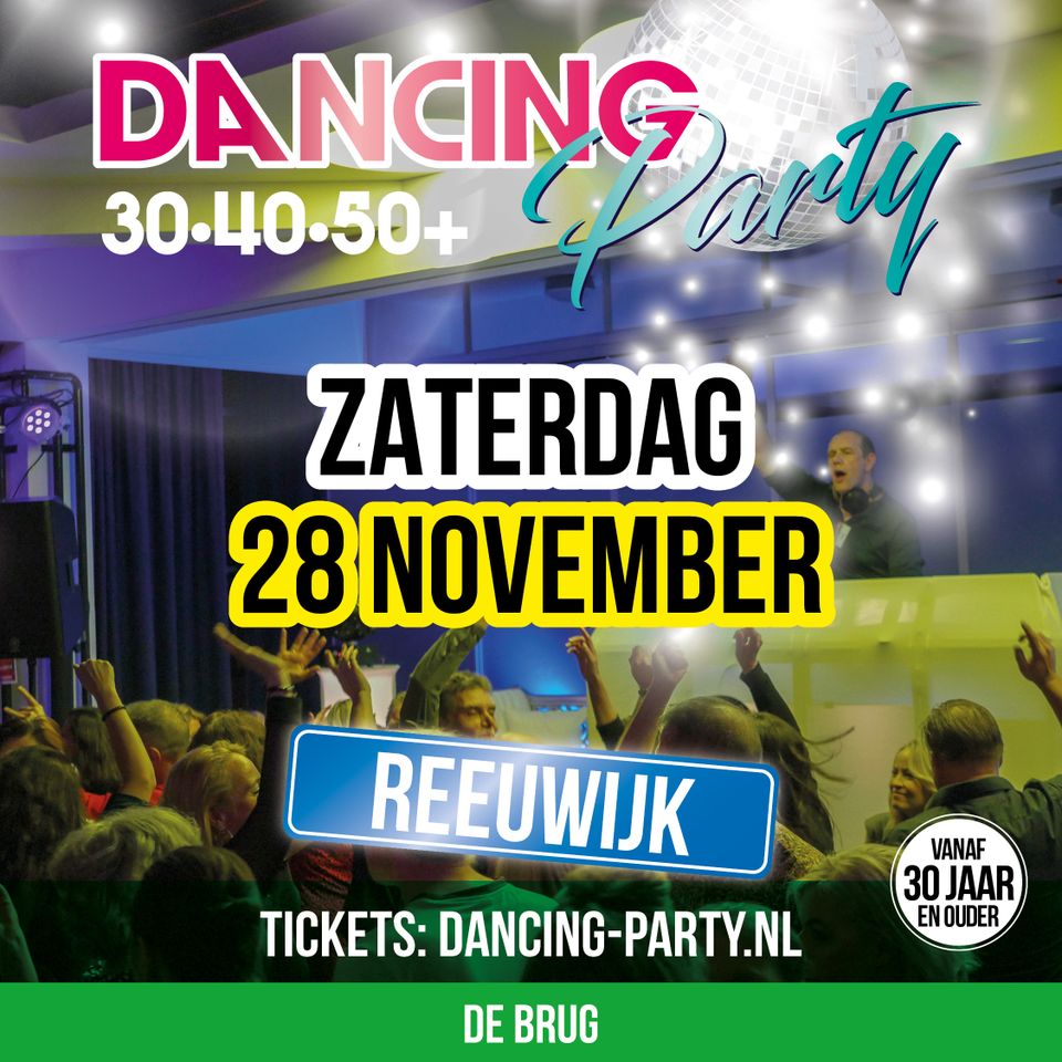 flyer 28 november dancing party