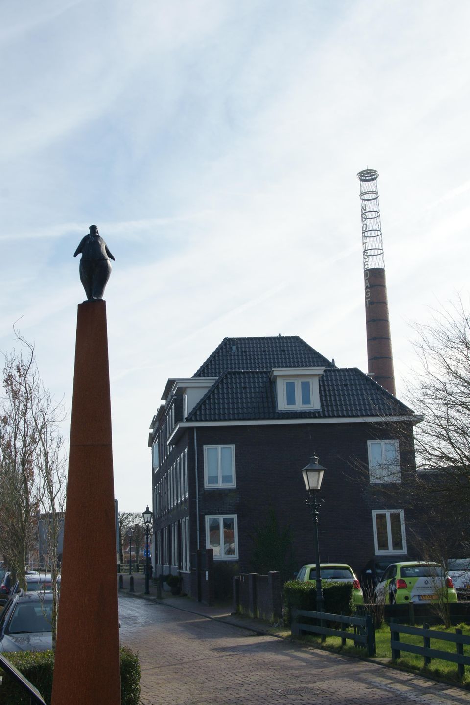 Elfstedentocht beeld Aukje in IJlst