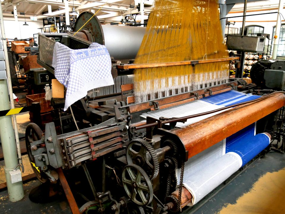 Adventsfeer in de weverij