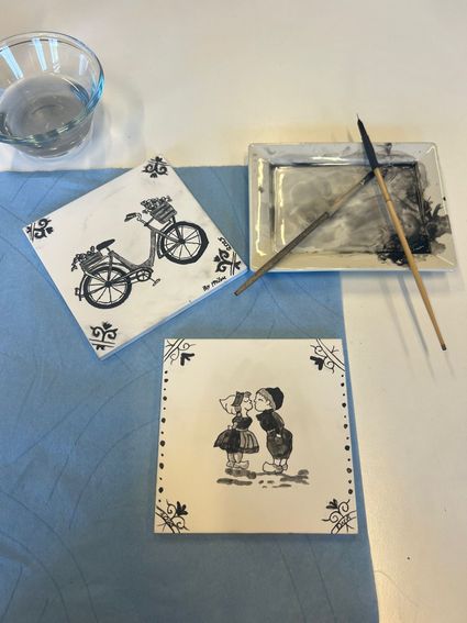 Delfts Blauw tegeltje