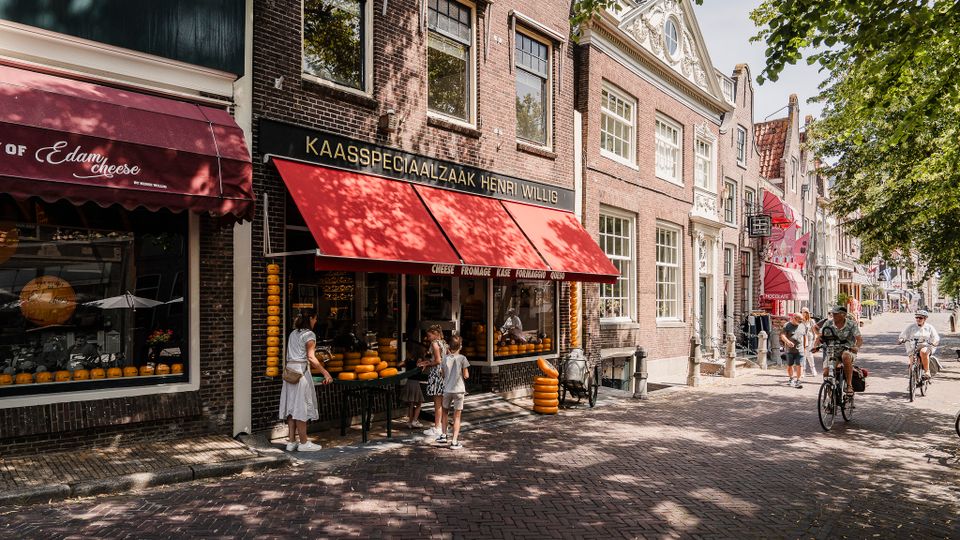 De buitenkant van Henri Willig Wijn & Kaasspeciaalzaak Edam
