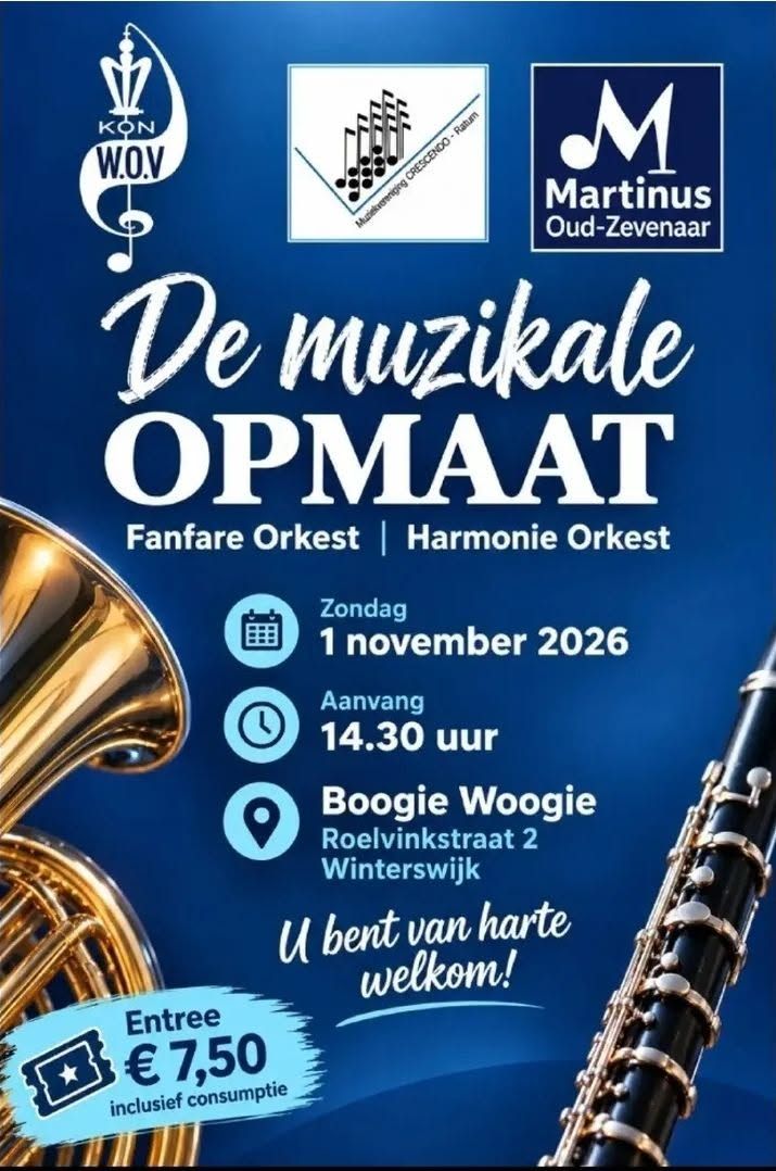 Concert | Drie orkesten, één bijzondere muzikale middag