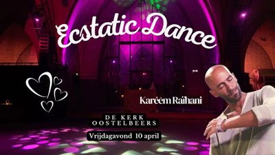 aankondiging ecstatic dance met DJ