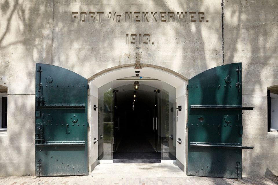 De ingang van Fort aan de Nekkerweg