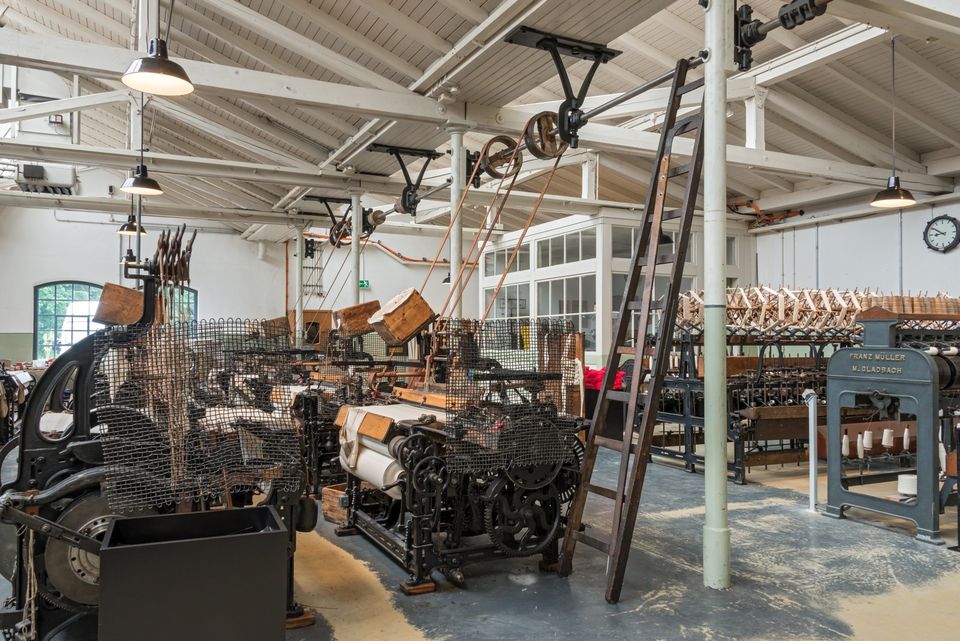 Adventsfeer in de weverij