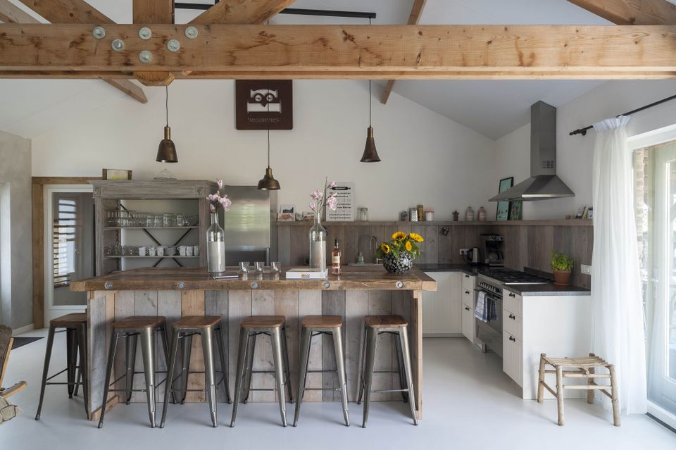 Heppienest vakantiewoning interieur keuken bar