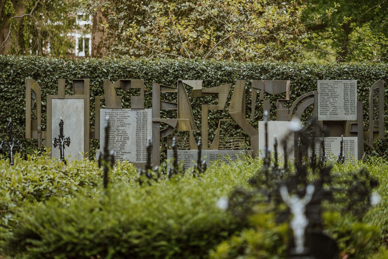 Begraafplaats van de broeders in Oudenbosch.