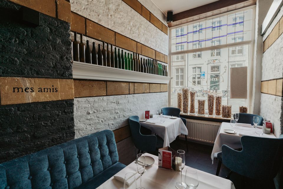 Mes Amis restaurant Maastricht interieur