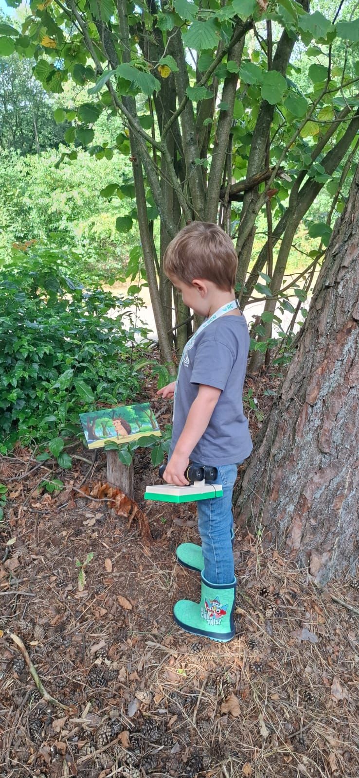 Toegankelijke educatieve wandelroute met (indoor) speeltuinen in de nabijheid