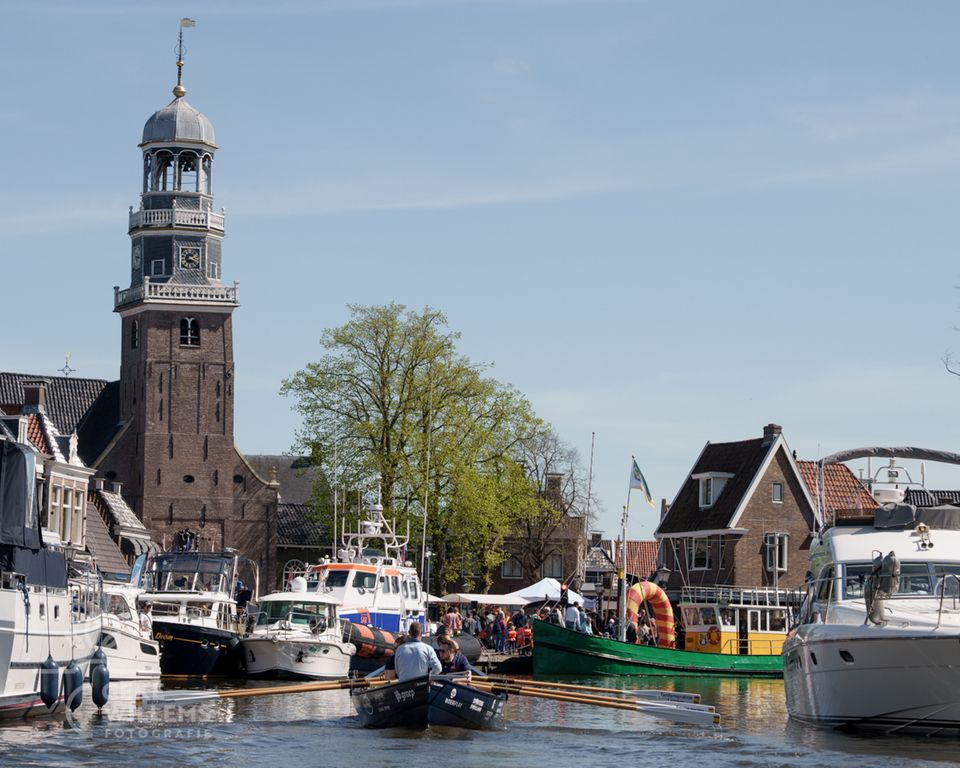 Gezelligheid in Lemmer rond het Dok