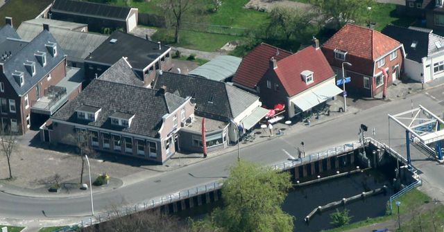Bovenaanzicht Café Troost
