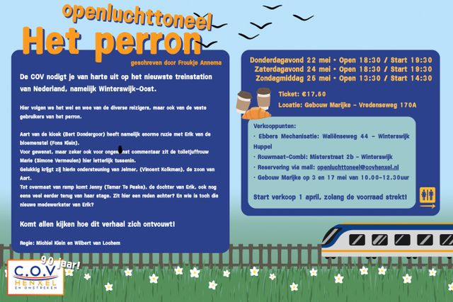 Toneel | Het Perron | COV Henxel en omstreken