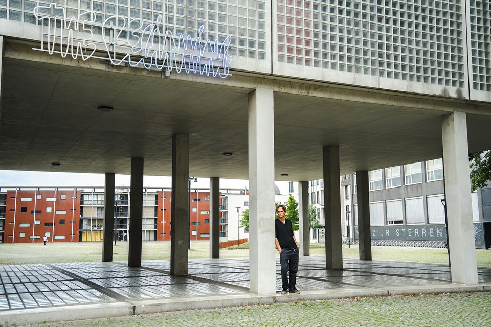 Valentin Loellmann bij de Kunstacademie in Maastricht