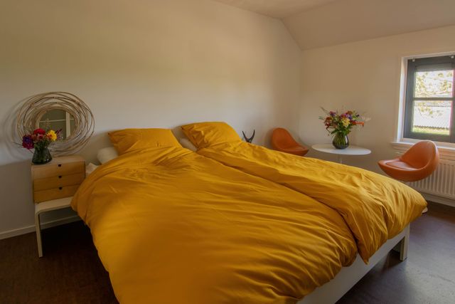 Slaapkamer Gastenverblijf Grazelands