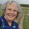 Christien Dijkstra, wandelexpert in Zuidwest Friesland.