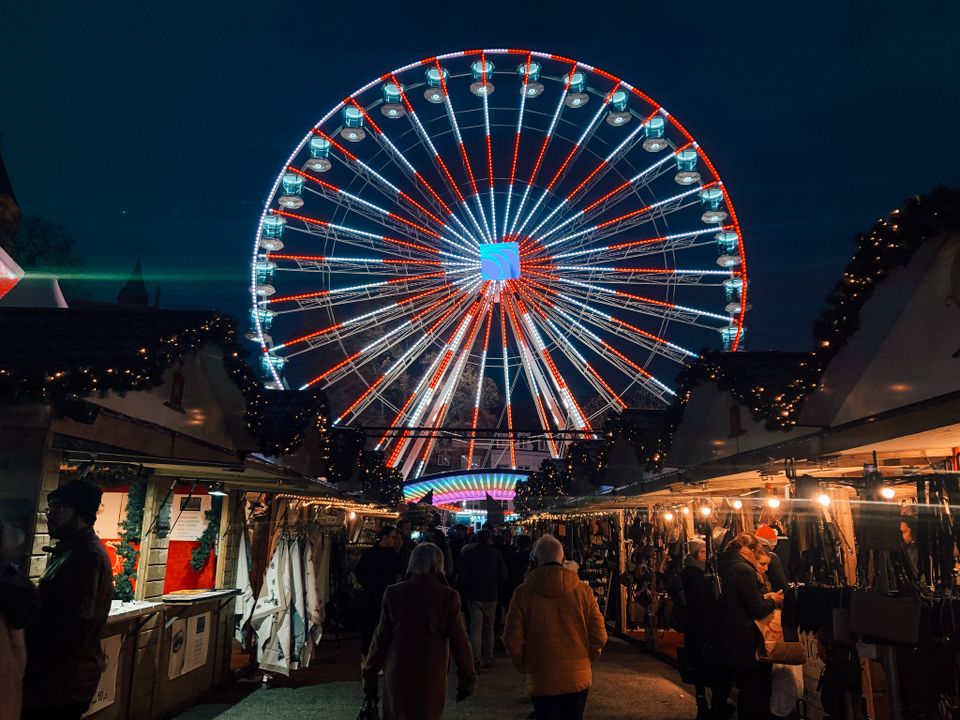 Magisch maastricht vrijthof reuzenrad licht route yvo gustings